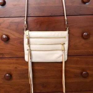 Rebecca Minkoff Three Zip Crossbody Flat